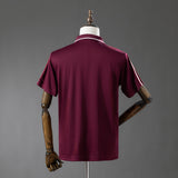 Polo FC Bayern Munique 2025-26 Vermelho Escuro
