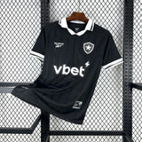 Camisola Botafogo-RJ 2025-26 Alternativa Preta Versão Adepto