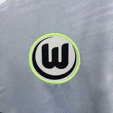 Camisola VfL Wolfsburg 2025-26 Alternativa Cinzenta Versão Adepto
