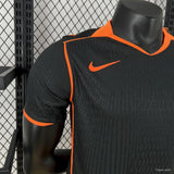 Camisola SC Corinthians 2025-26 Alternativa Preta/Laranja Versão Jogador