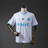 Camisola Napoles 2025-26 Alternativa Branca UCL Versão Adepto