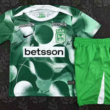 Kit Criança Atletico Nacional 2025-26 Treino