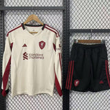 Kit Criança Manga Comprida LIV 2025-26 Alternativo