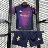 Kit Criança Los Angeles Galaxy 2025-26 Alternativo