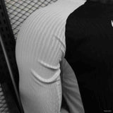 Camisola Manga Comprida SC Corinthians 2025-26 Alternativa Preta Versão Jogador