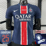 Camisola FC Paris Saint-Germain 2024-25 Principal Final UCL Versão Jogador-Campeão