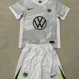Kit Criança VfL Wolfsburg 2025-26 Alternativo