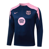 Fato de Treino FC Barcelona 2025-26 - Camisola com Fecho
