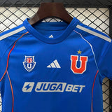 Kit Criança CF Universidad de Chile 2025-26 Principal