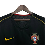 Camisola Portugal Preta Titular Retrô 2006