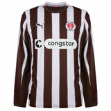 Camisola Manga Comprida FC St. Pauli 2025-26 Principal Versão Adepto