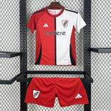 Kit Criança CA River Plate 2025-26 Alternativo