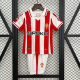 Kit Criança Real Sporting de Gijón 2025-26 Principal