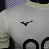 Camisola AS Monaco 2025-26 Alternativa Amarela Versão Jogador