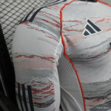 Camisola Manga Comprida FC Bayern Munique 2025-26 Alternativa Creme Versão Jogador