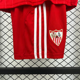 Kit Criança Sevilha FC 2025-26 Alternativo