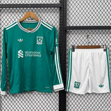 Kit Criança Manga Comprida LIV 2025-26 Alternativo